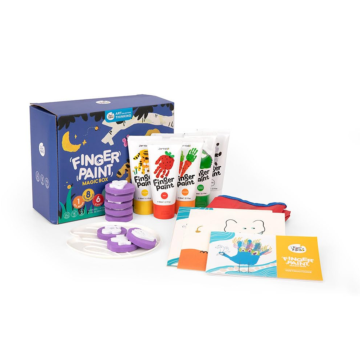 Finger-painting-magic-box
